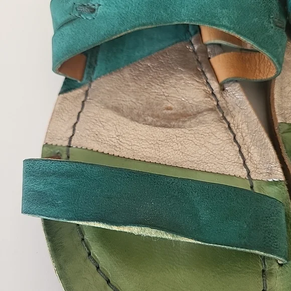 AS 98 Women's Leather Sandals Boho Style Size 38 - Picture 5 of 11